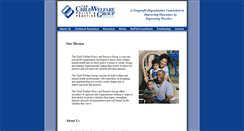 Desktop Screenshot of childwelfaregroup.org